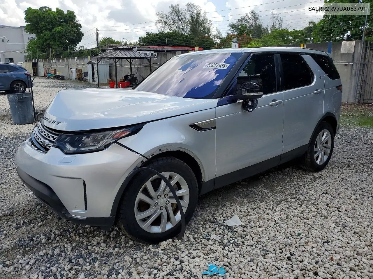 2018 Land Rover Discovery Hse VIN: SALRR2RV7JA053791 Lot: 58257936