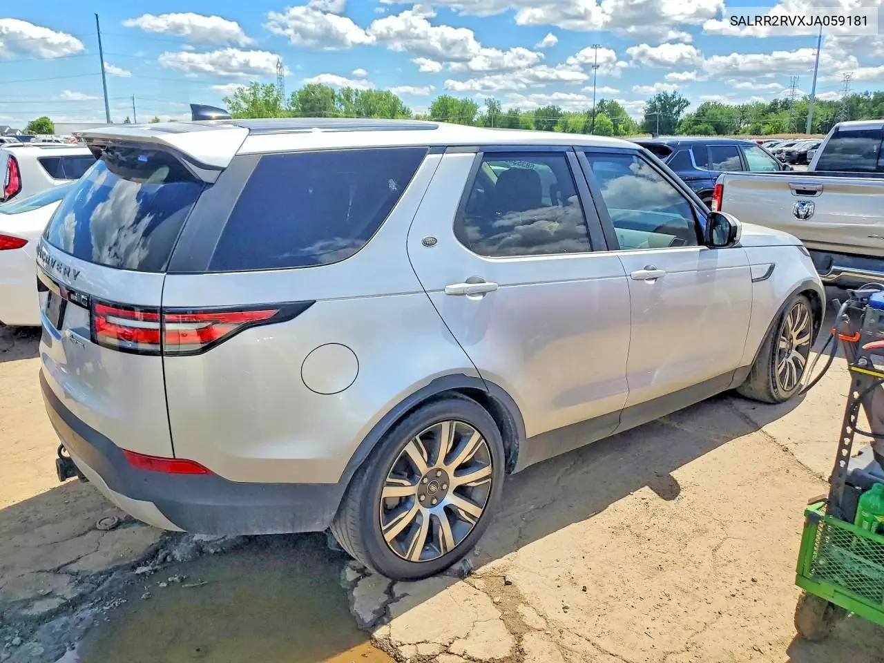 2018 Land Rover Discovery Hse VIN: SALRR2RVXJA059181 Lot: 58353196