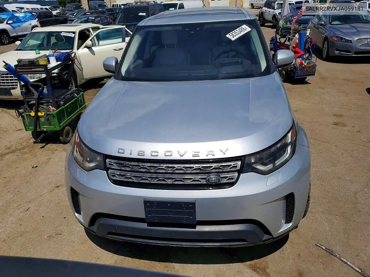 2018 Land Rover Discovery Hse VIN: SALRR2RVXJA059181 Lot: 58353196