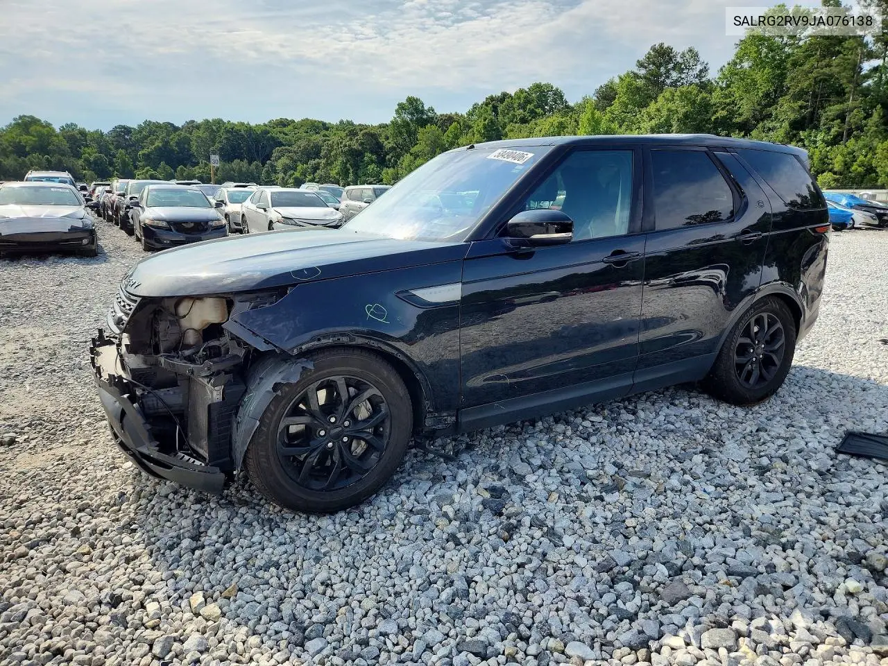 2018 Land Rover Discovery Se VIN: SALRG2RV9JA076138 Lot: 58490406