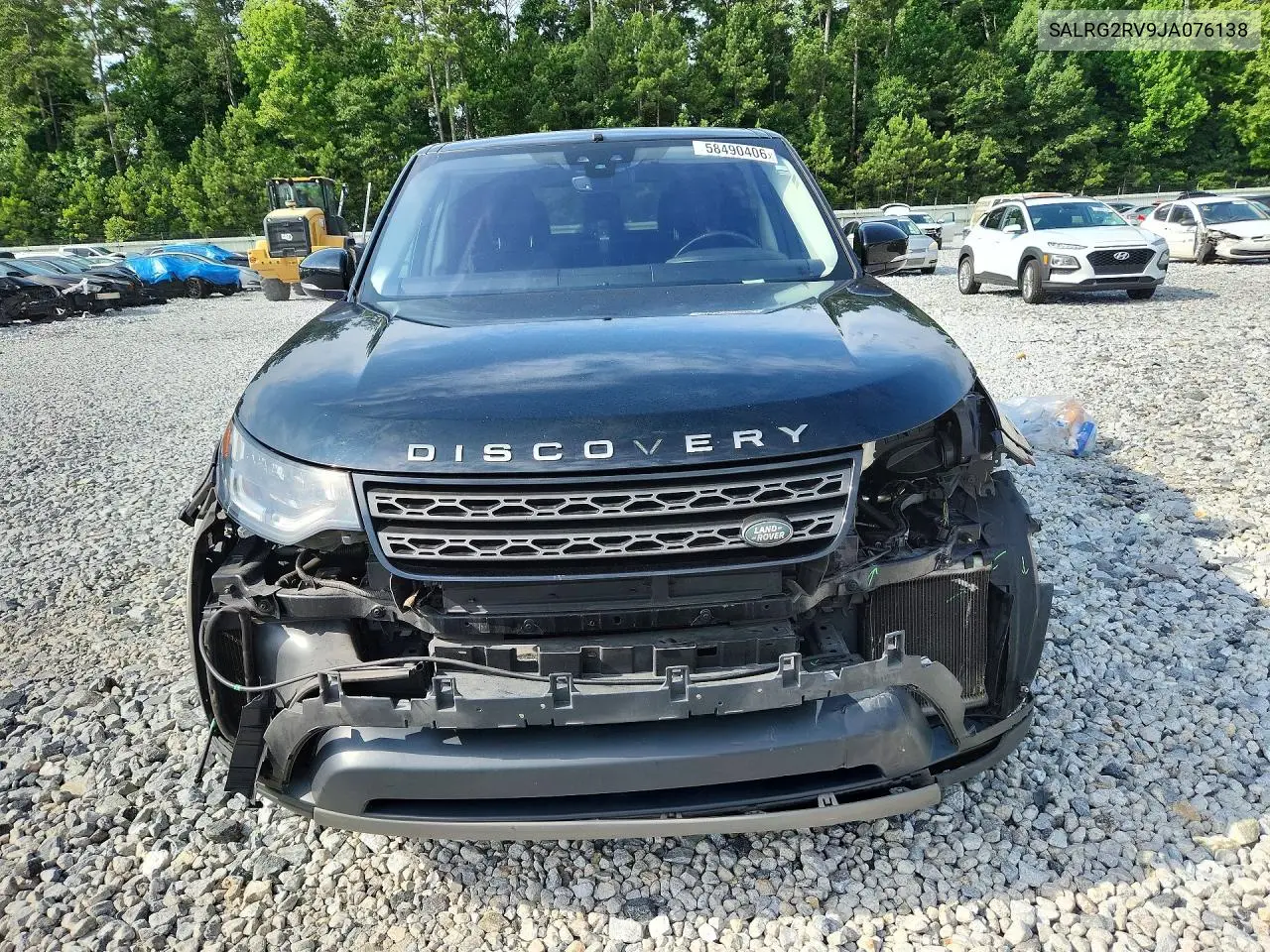 2018 Land Rover Discovery Se VIN: SALRG2RV9JA076138 Lot: 58490406