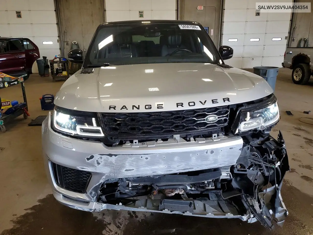 2018 Land Rover Range Rover Sport Hse Dynamic VIN: SALWV2SV9JA404354 Lot: 58507086