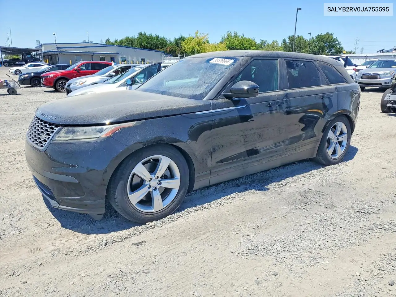 2018 Land Rover Range Rover Velar S VIN: SALYB2RV0JA755595 Lot: 58536966