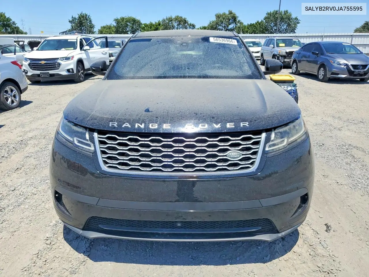 2018 Land Rover Range Rover Velar S VIN: SALYB2RV0JA755595 Lot: 58536966
