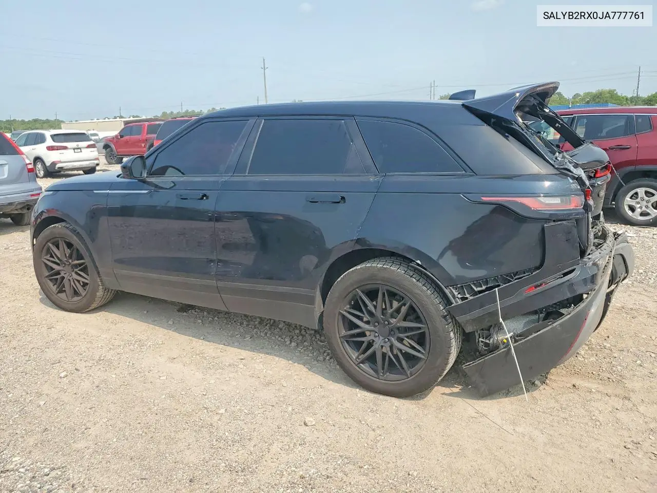 2018 Land Rover Range Rover Velar S VIN: SALYB2RX0JA777761 Lot: 58769356