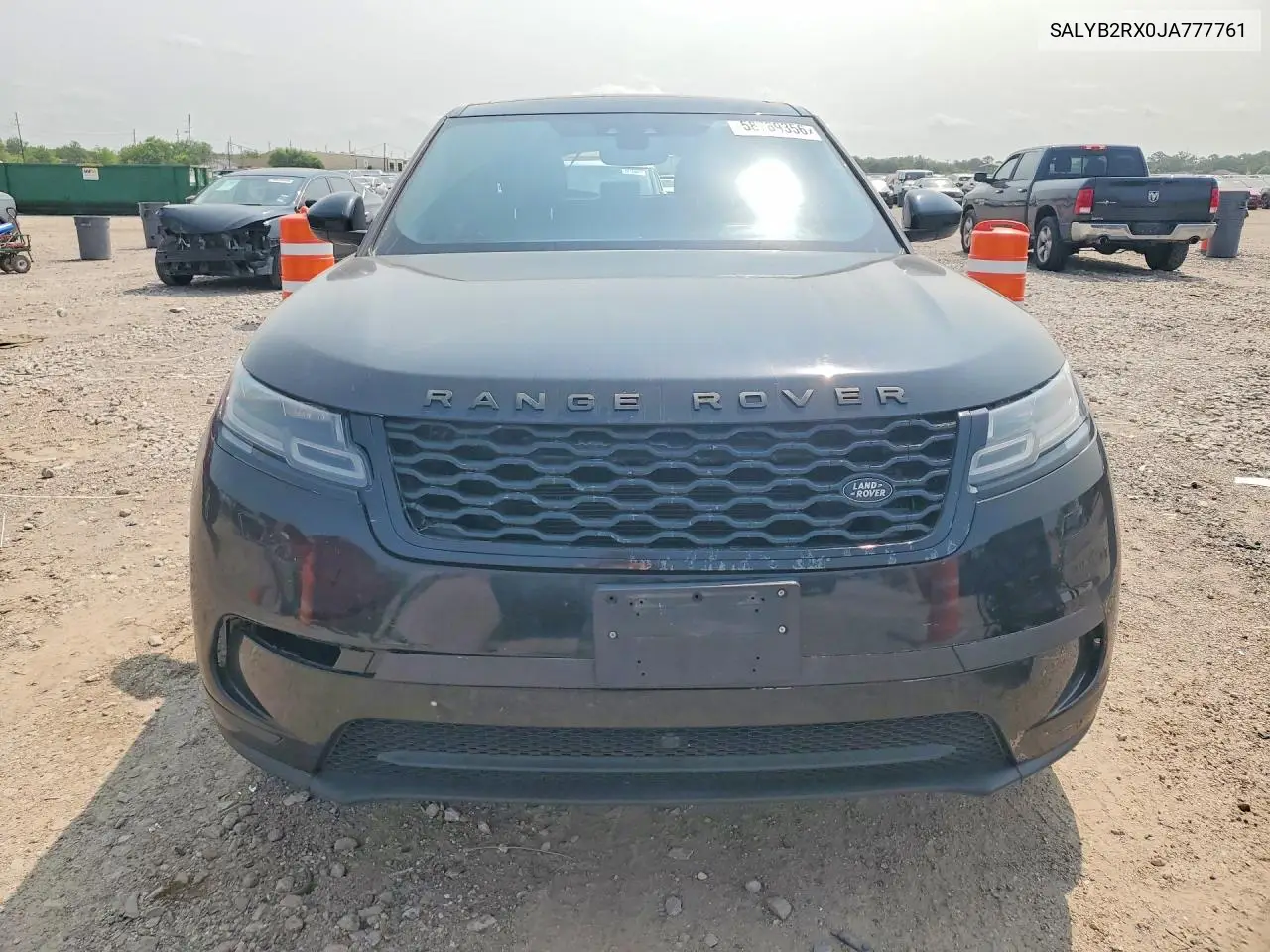 2018 Land Rover Range Rover Velar S VIN: SALYB2RX0JA777761 Lot: 58769356
