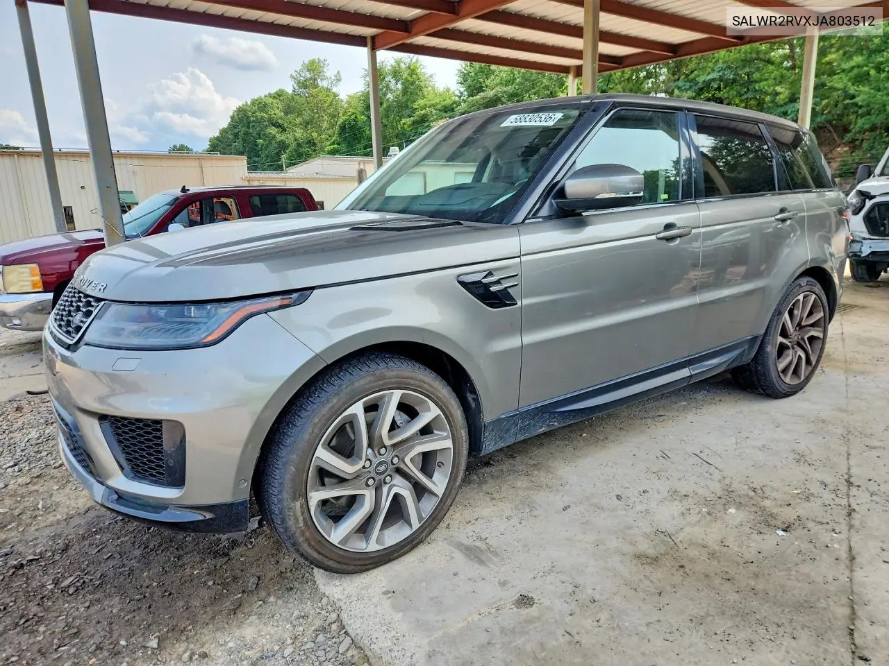 2018 Land Rover Range Rover Sport Hse VIN: SALWR2RVXJA803512 Lot: 58830536