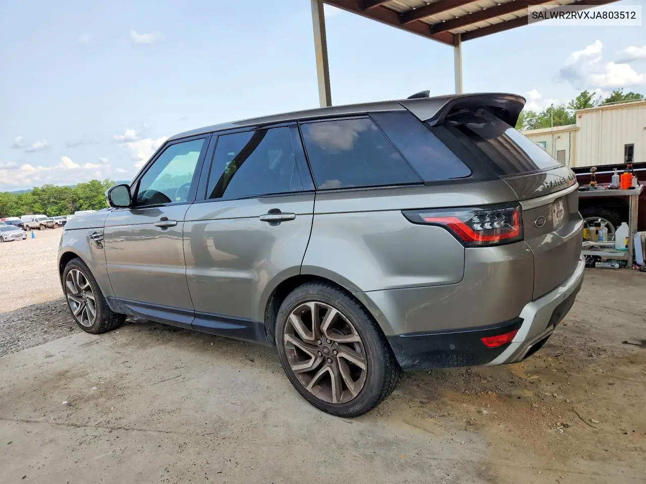 2018 Land Rover Range Rover Sport Hse VIN: SALWR2RVXJA803512 Lot: 58830536
