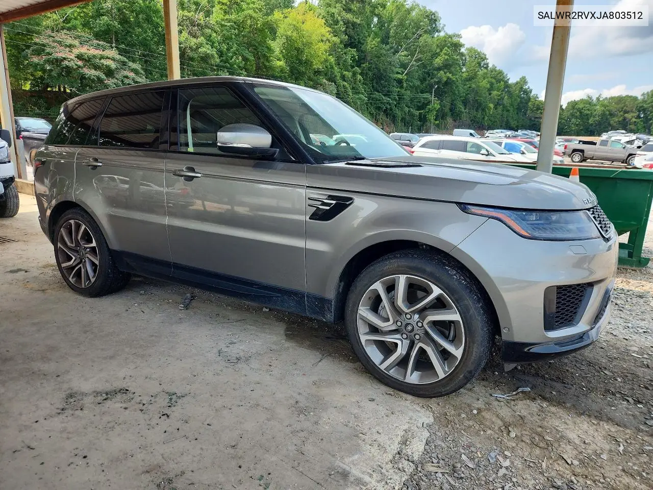 2018 Land Rover Range Rover Sport Hse VIN: SALWR2RVXJA803512 Lot: 58830536
