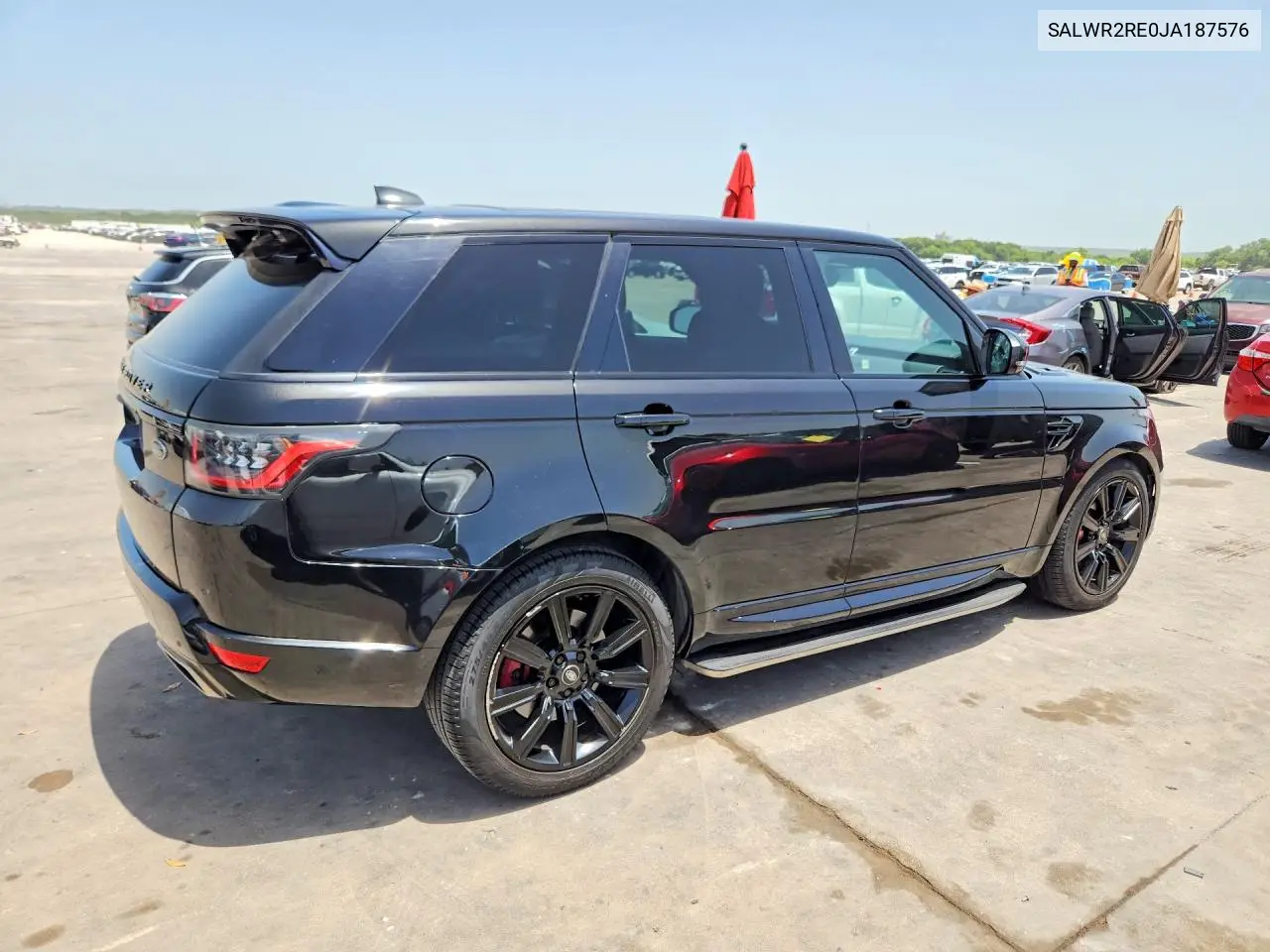 2018 Land Rover Range Rover Sport Supercharged Dynamic VIN: SALWR2RE0JA187576 Lot: 59033676