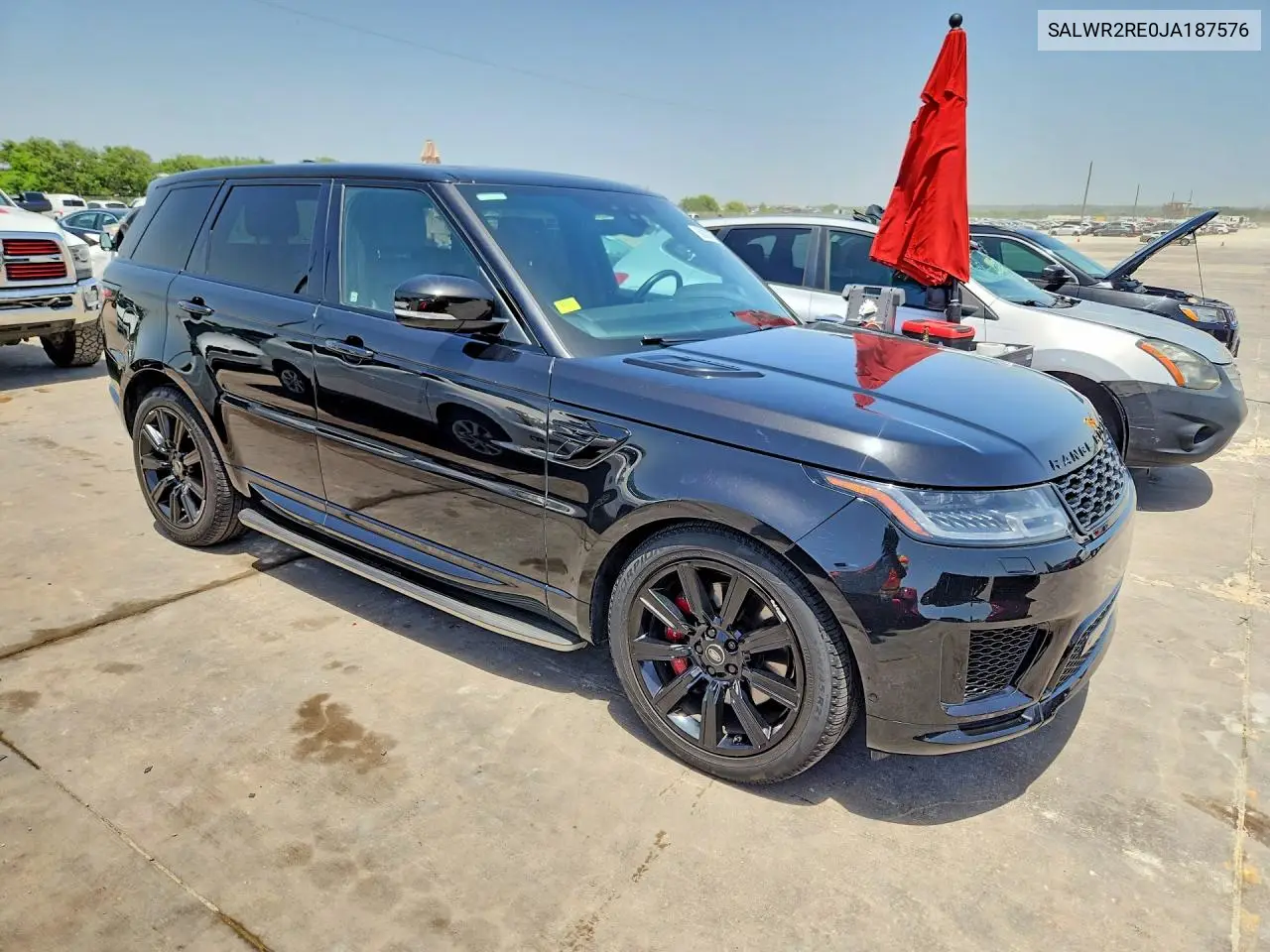 2018 Land Rover Range Rover Sport Supercharged Dynamic VIN: SALWR2RE0JA187576 Lot: 59033676