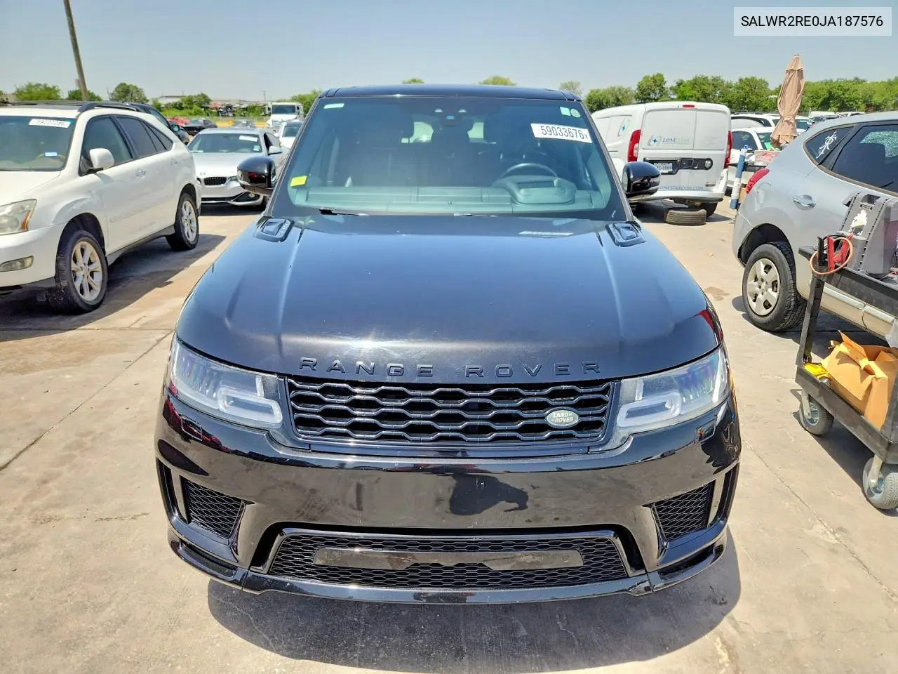 2018 Land Rover Range Rover Sport Supercharged Dynamic VIN: SALWR2RE0JA187576 Lot: 59033676