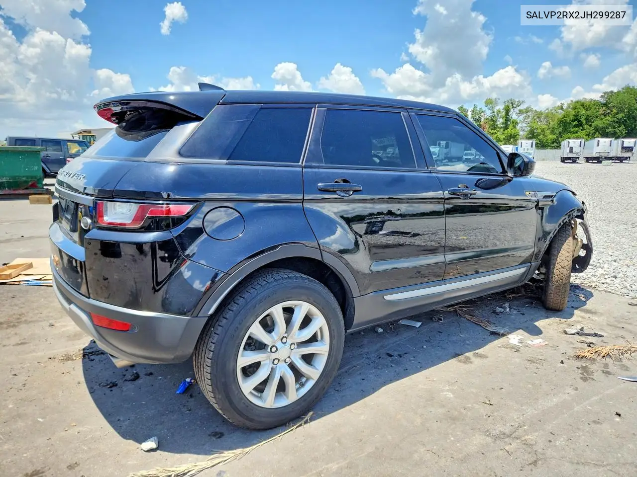 2018 Land Rover Range Rover Evoque Se VIN: SALVP2RX2JH299287 Lot: 59097466