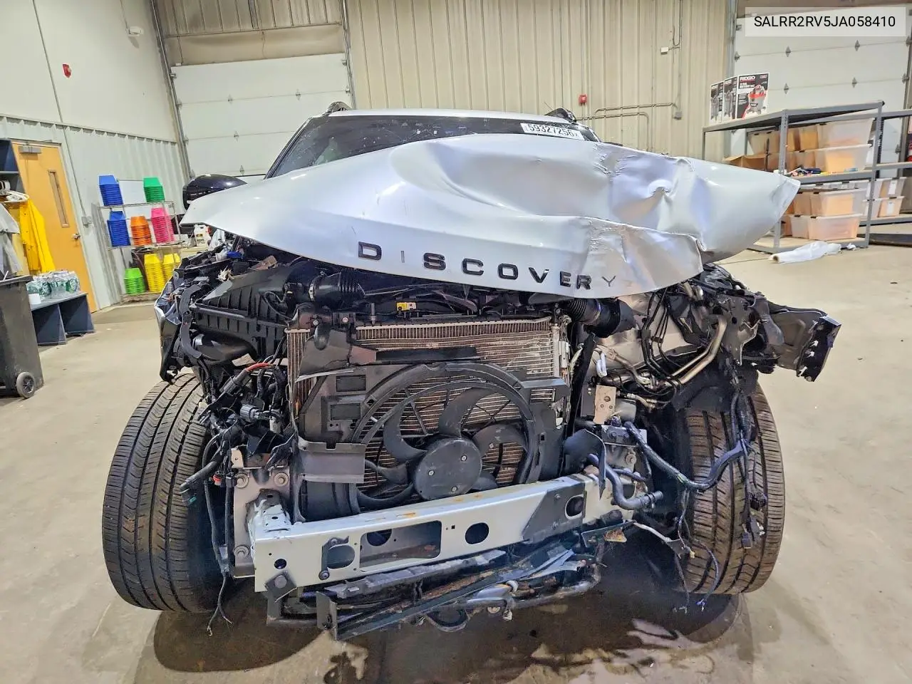 2018 Land Rover Discovery Hse VIN: SALRR2RV5JA058410 Lot: 59327256