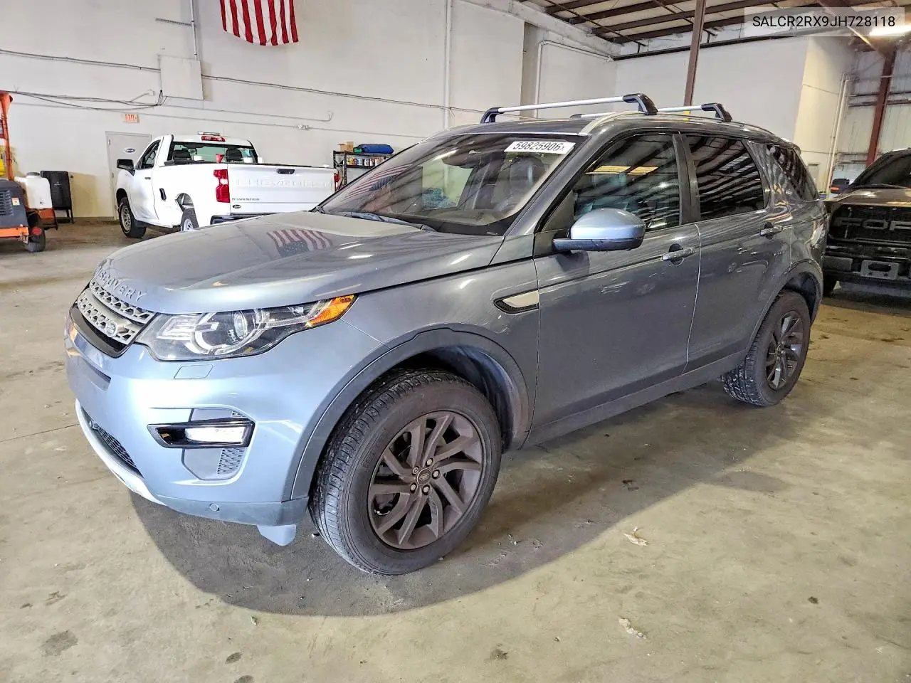 2018 Land Rover Discovery Sport Hse VIN: SALCR2RX9JH728118 Lot: 59825906
