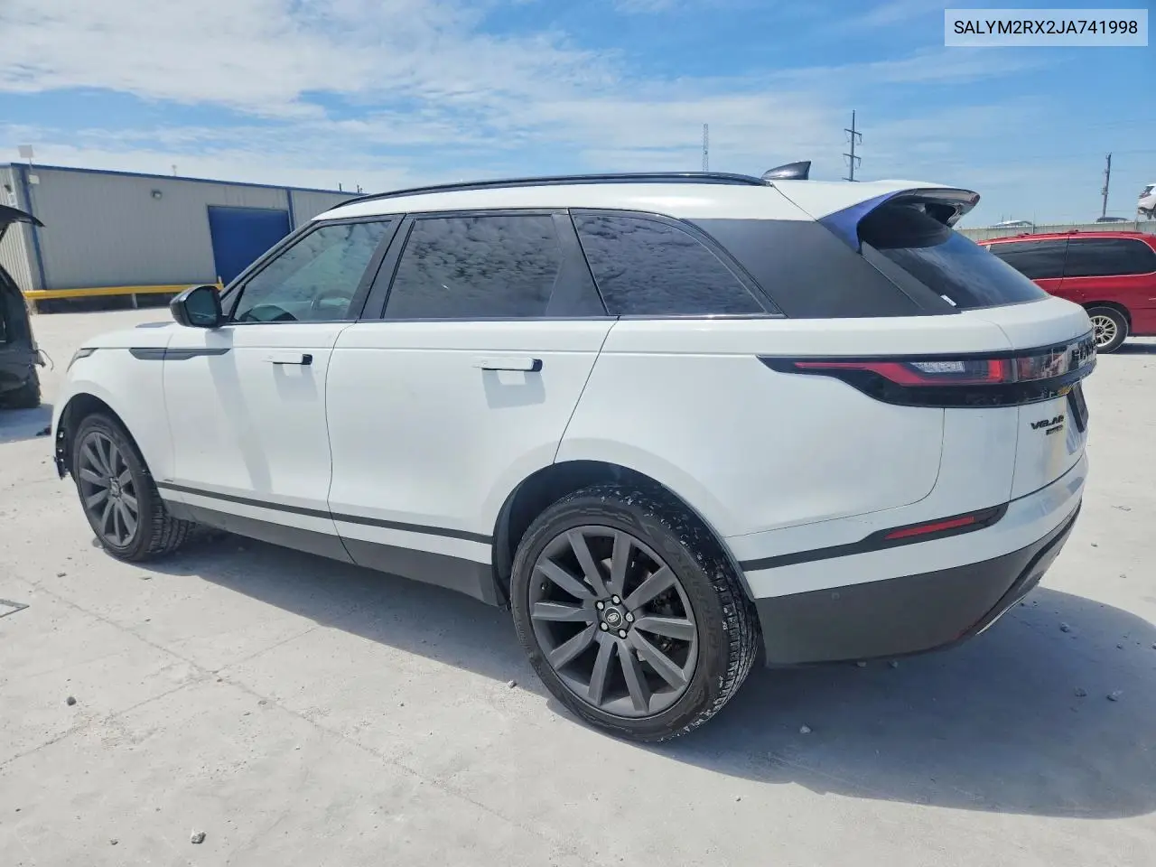 2018 Land Rover Range Rover Velar R-Dynamic Hse VIN: SALYM2RX2JA741998 Lot: 59891606
