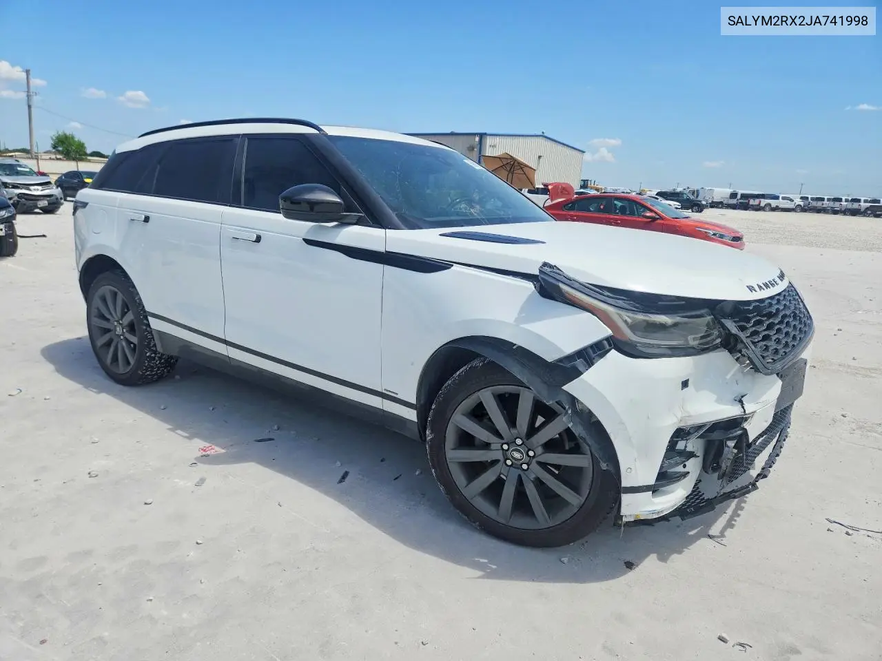 2018 Land Rover Range Rover Velar R-Dynamic Hse VIN: SALYM2RX2JA741998 Lot: 59891606