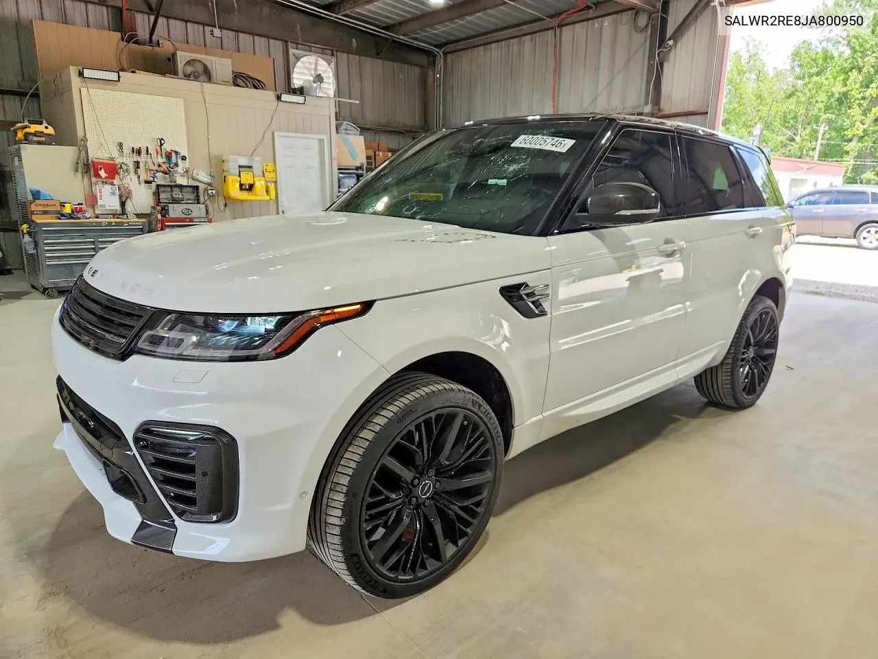 2018 Land Rover Range Rover Sport Supercharged Dynamic VIN: SALWR2RE8JA800950 Lot: 60005746