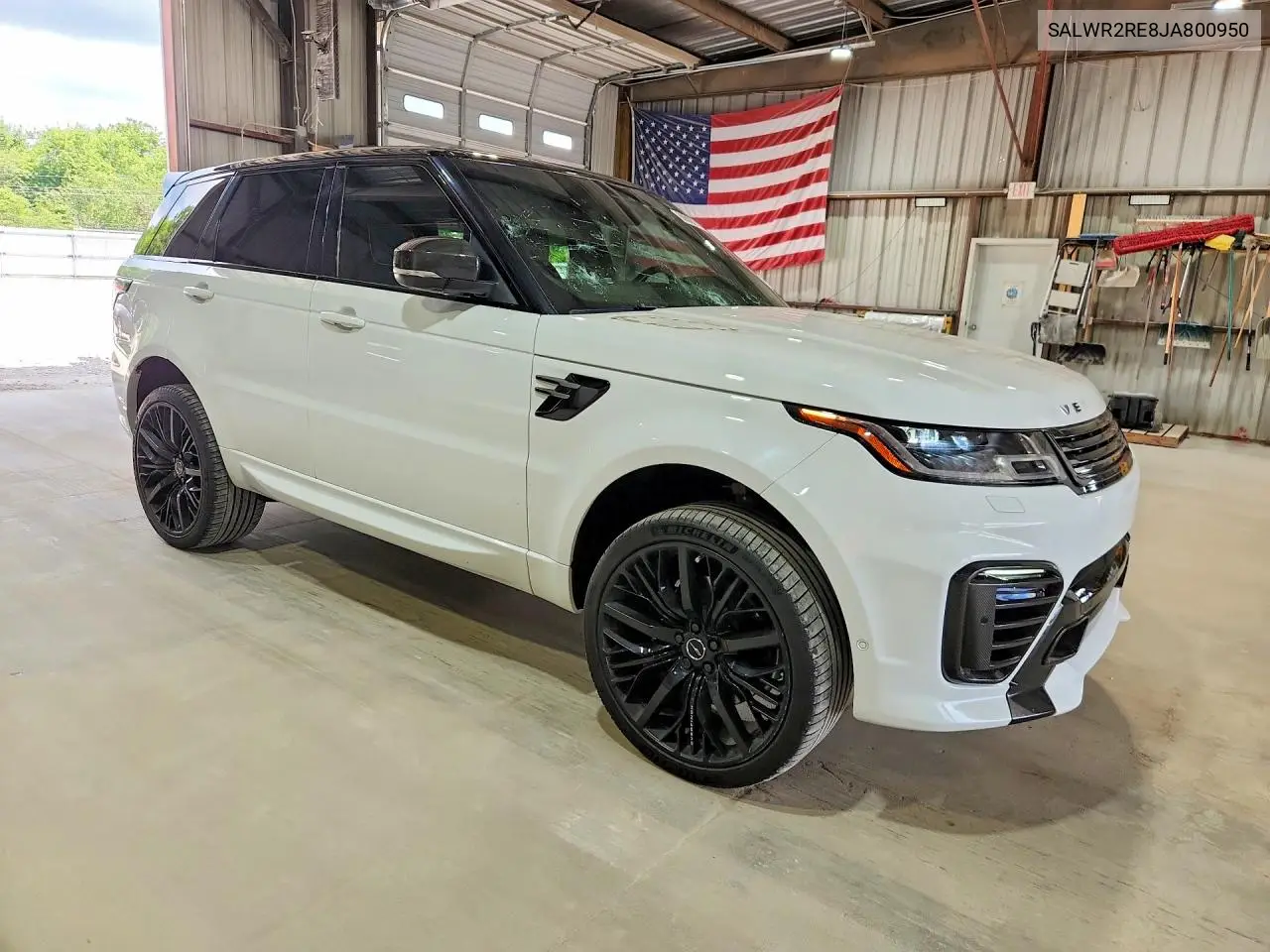 2018 Land Rover Range Rover Sport Supercharged Dynamic VIN: SALWR2RE8JA800950 Lot: 60005746