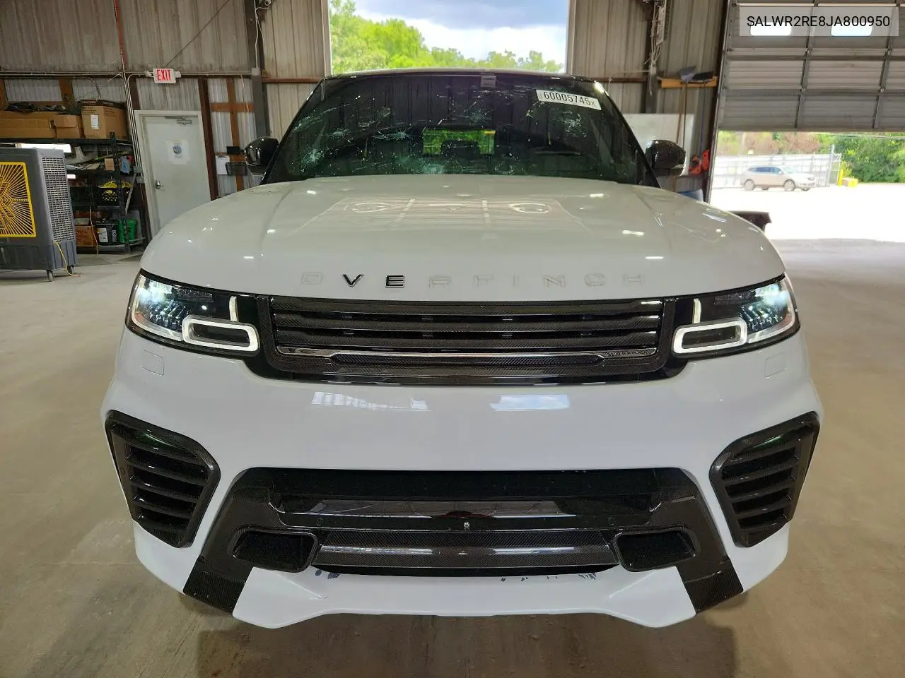 2018 Land Rover Range Rover Sport Supercharged Dynamic VIN: SALWR2RE8JA800950 Lot: 60005746