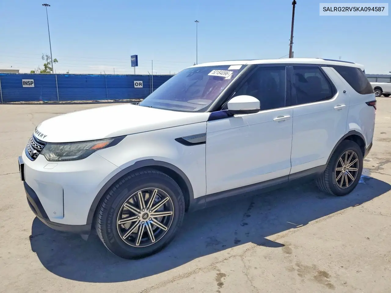 2019 Land Rover Discovery Se VIN: SALRG2RV5KA094587 Lot: 52184096