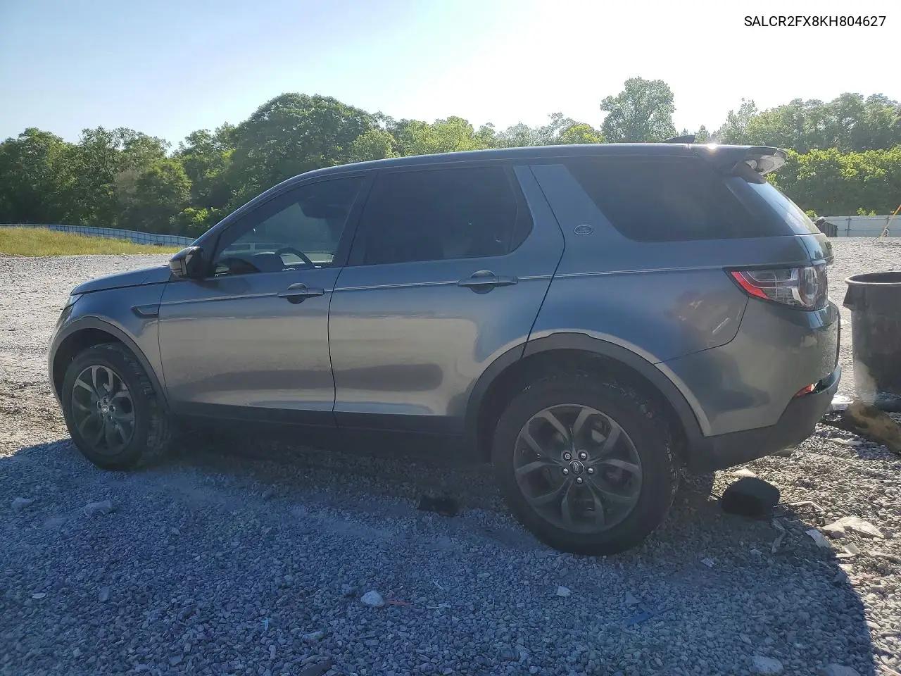 2019 Land Rover Discovery Sport Hse VIN: SALCR2FX8KH804627 Lot: 53604436