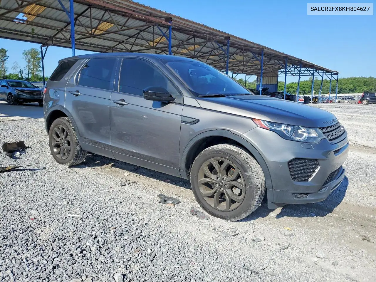 2019 Land Rover Discovery Sport Hse VIN: SALCR2FX8KH804627 Lot: 53604436