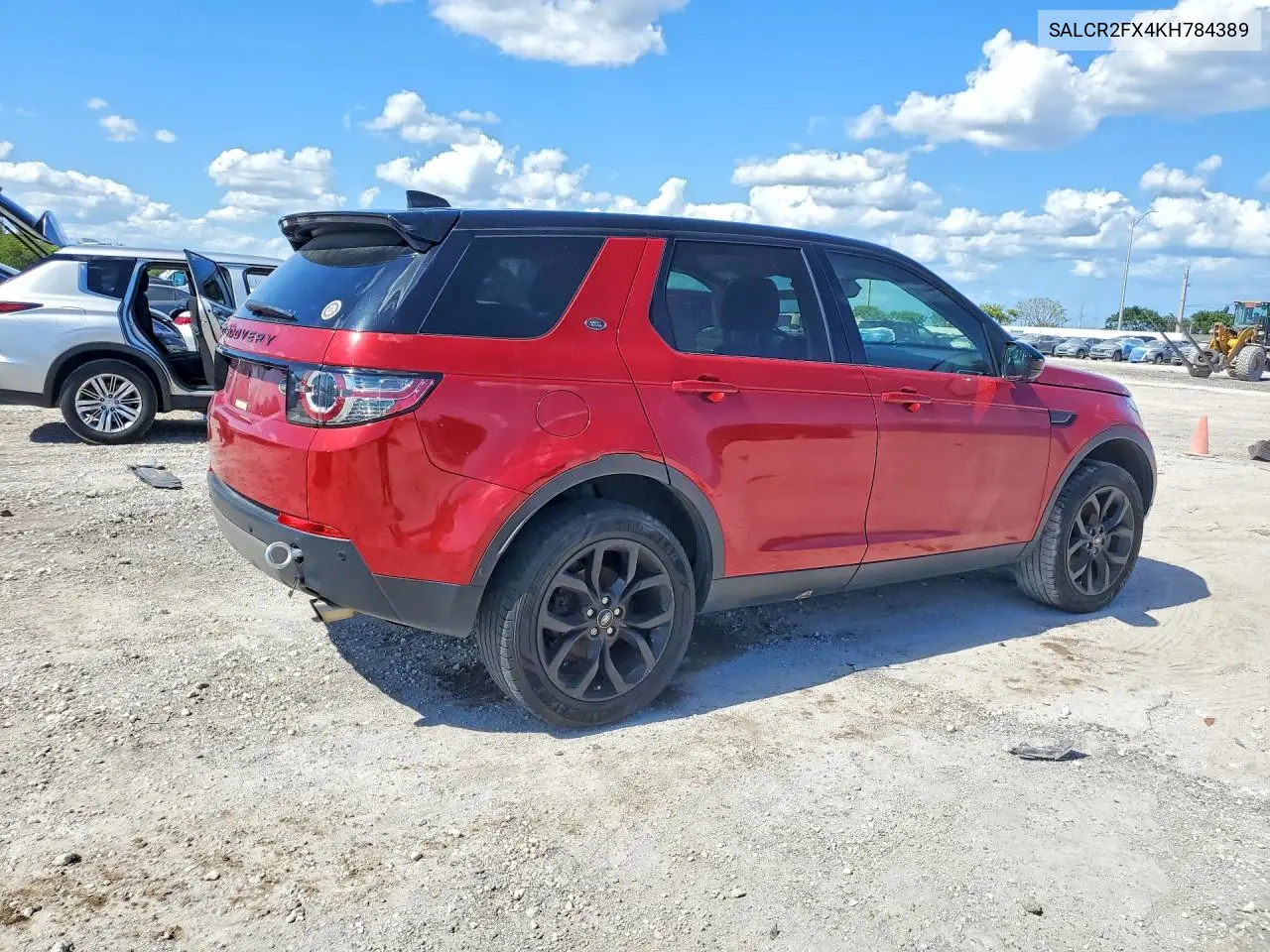 2019 Land Rover Discovery Sport Hse VIN: SALCR2FX4KH784389 Lot: 53744756