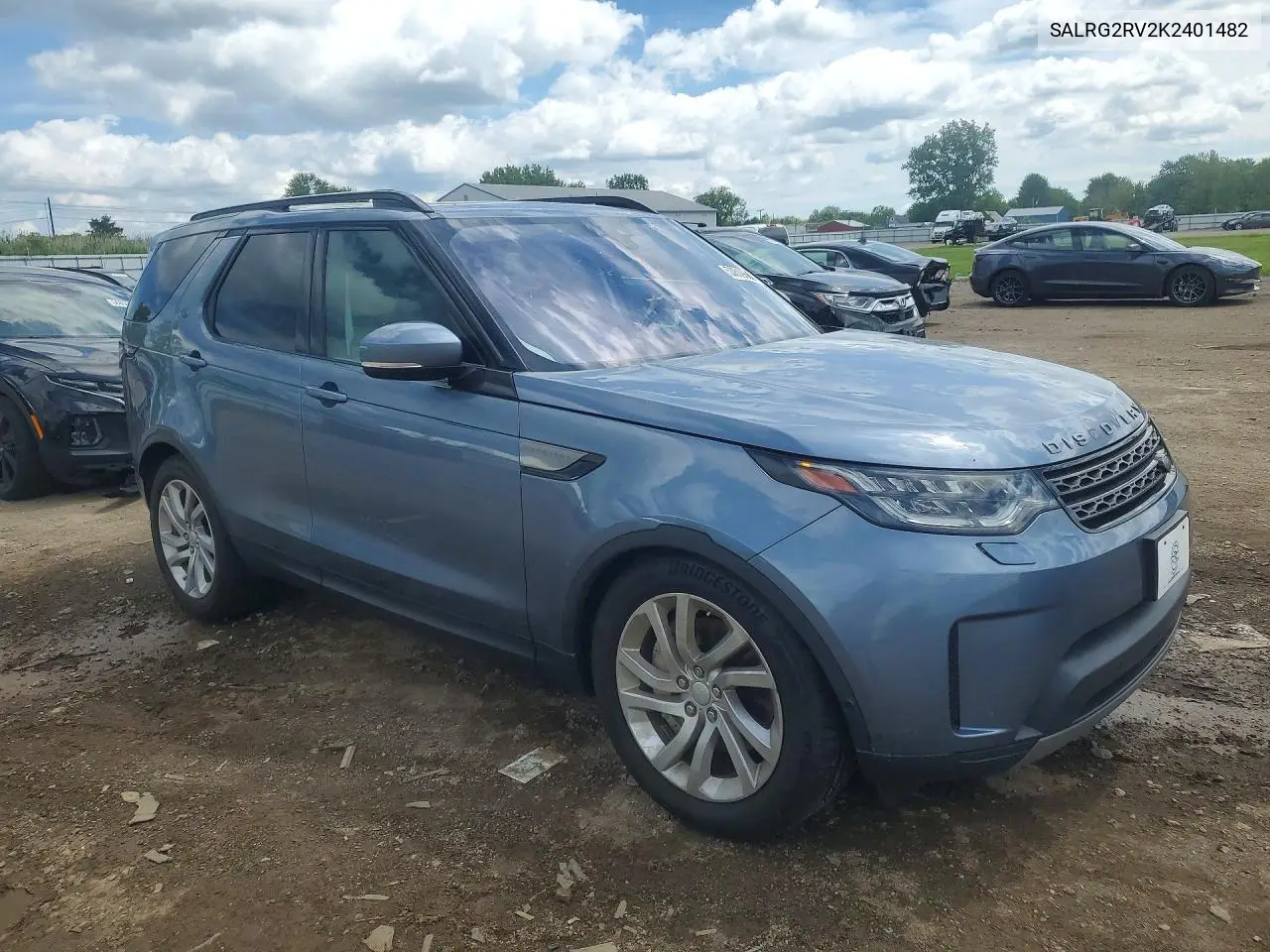 2019 Land Rover Discovery Se VIN: SALRG2RV2K2401482 Lot: 53819696