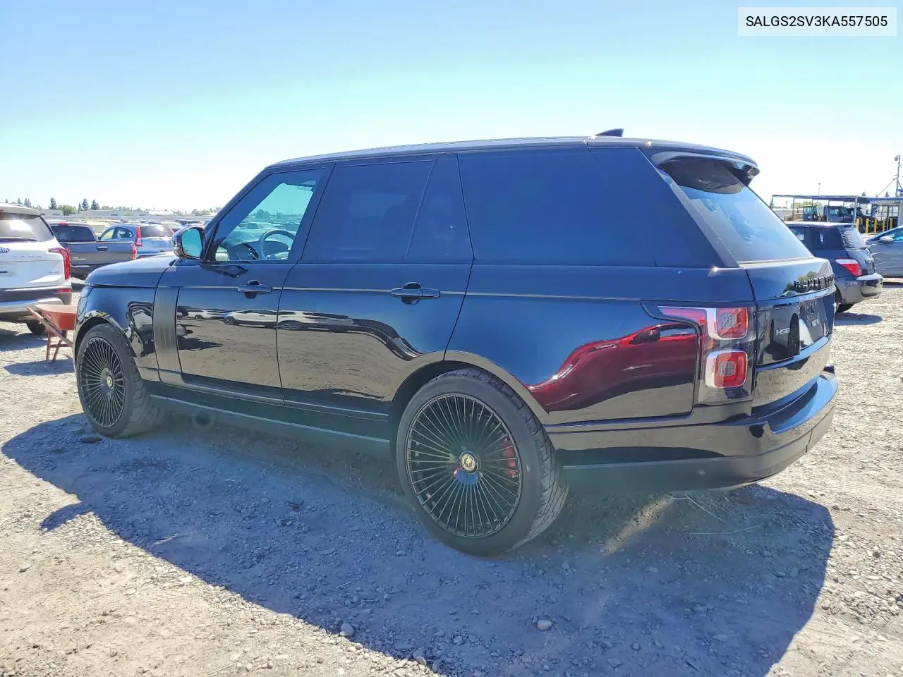 2019 Land Rover Range Rover Hse VIN: SALGS2SV3KA557505 Lot: 56365616