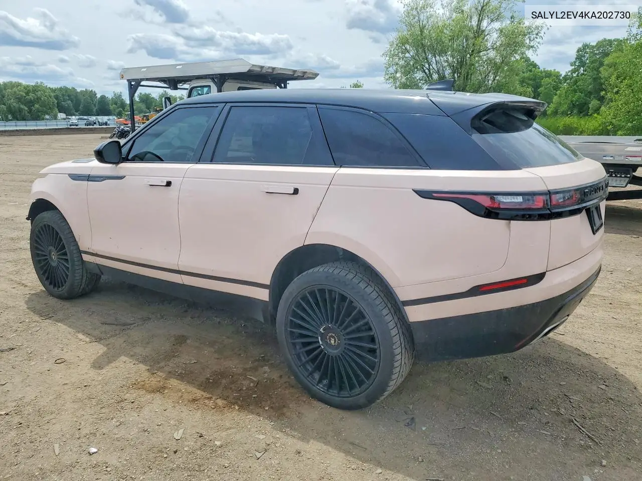2019 Land Rover Range Rover Velar R-Dynamic Se VIN: SALYL2EV4KA202730 Lot: 57606206