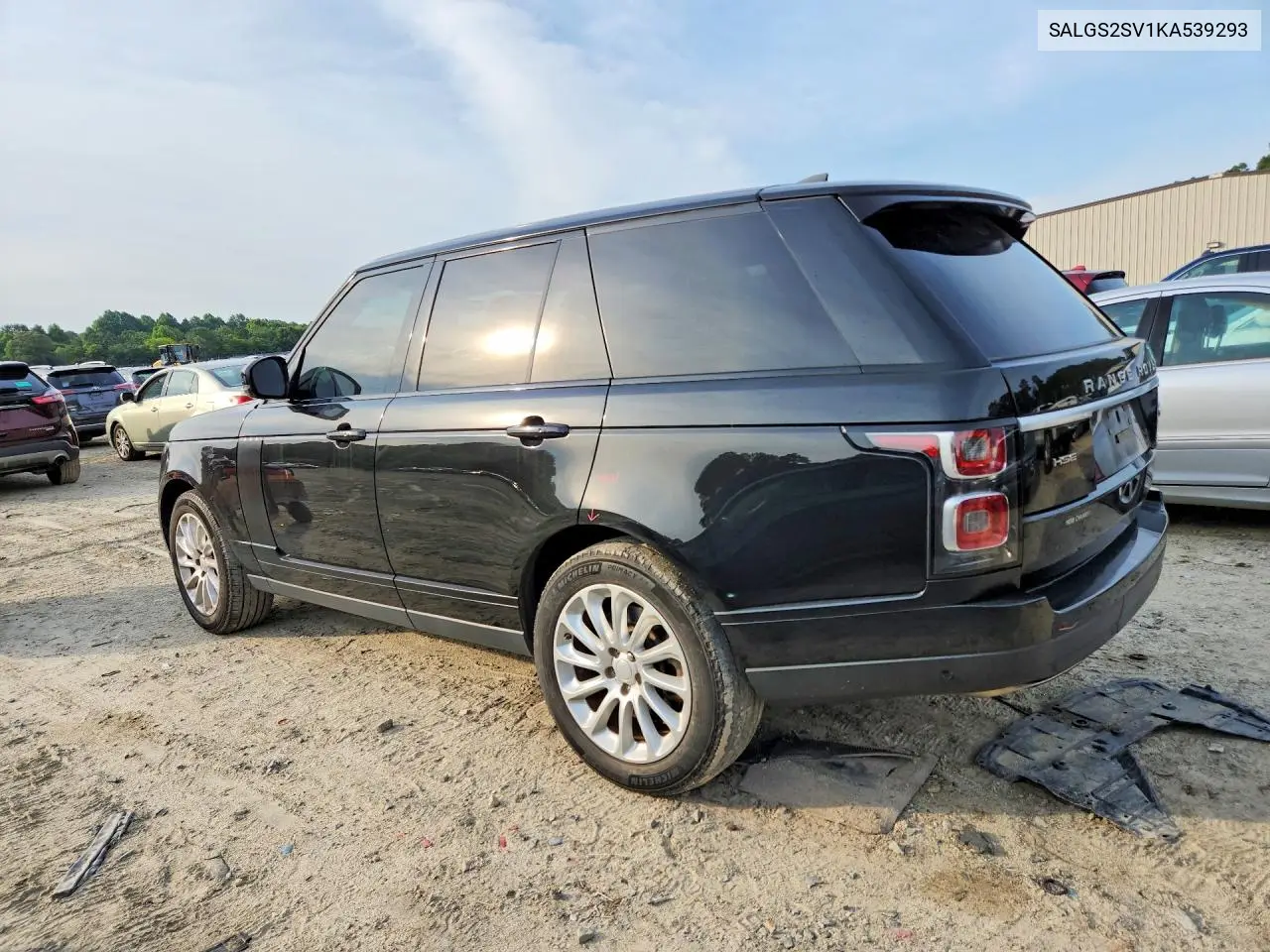 2019 Land Rover Range Rover Hse VIN: SALGS2SV1KA539293 Lot: 58071406