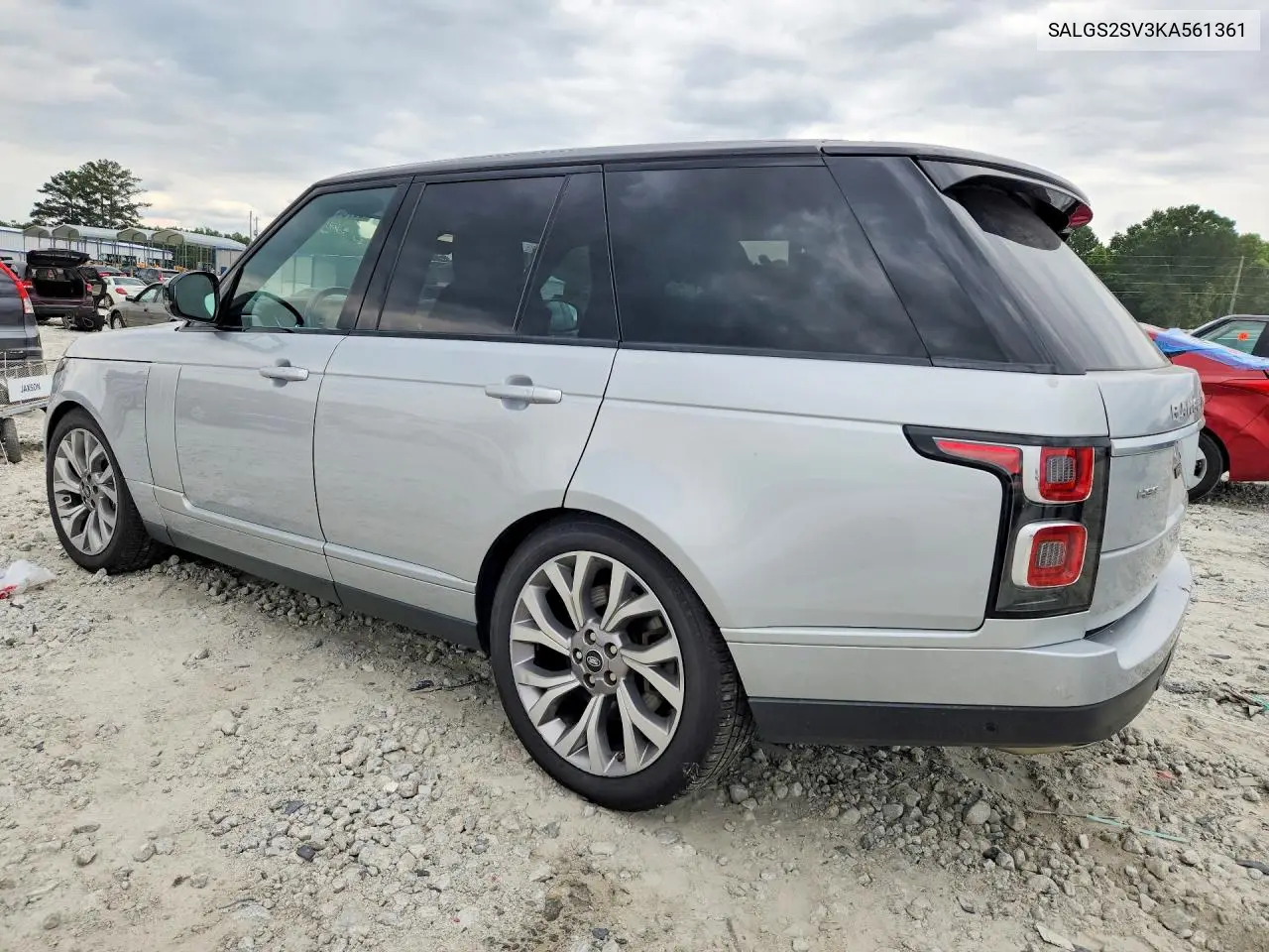 2019 Land Rover Range Rover Hse VIN: SALGS2SV3KA561361 Lot: 58734536