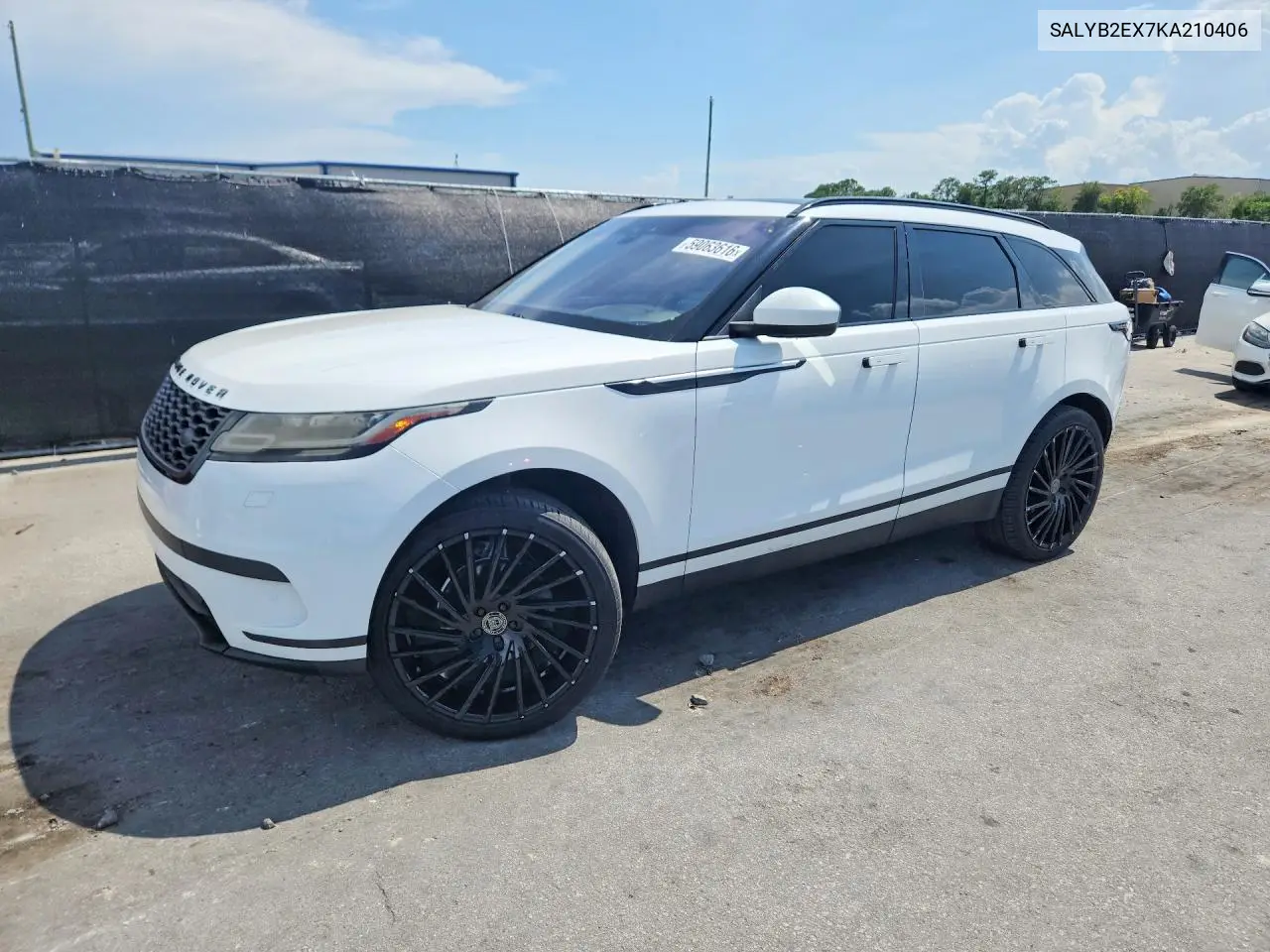 2019 Land Rover Range Rover Velar S VIN: SALYB2EX7KA210406 Lot: 59063616