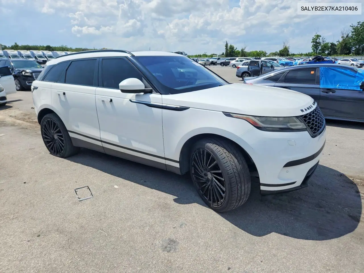 2019 Land Rover Range Rover Velar S VIN: SALYB2EX7KA210406 Lot: 59063616