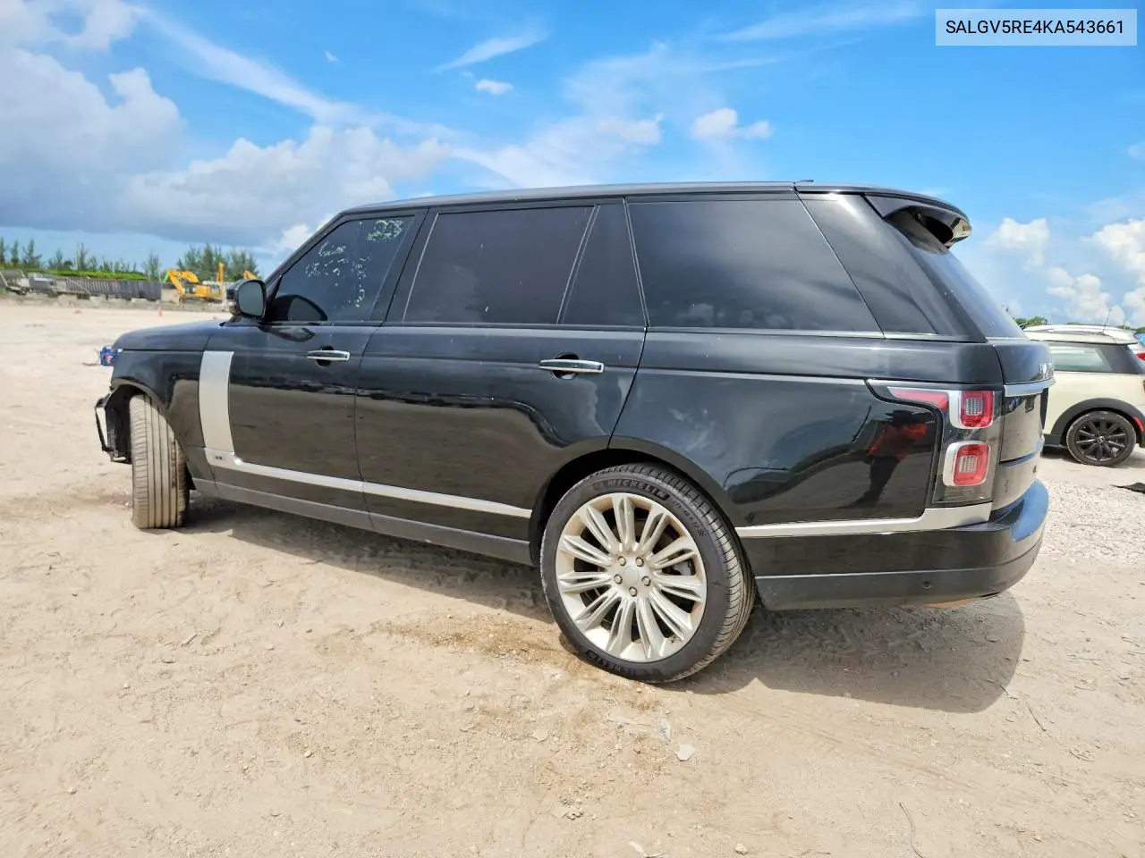 2019 Land Rover Range Rover Autobiography VIN: SALGV5RE4KA543661 Lot: 59263186