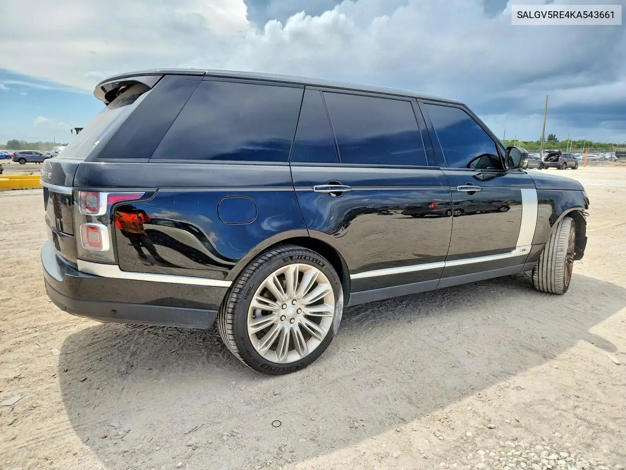 2019 Land Rover Range Rover Autobiography VIN: SALGV5RE4KA543661 Lot: 59263186