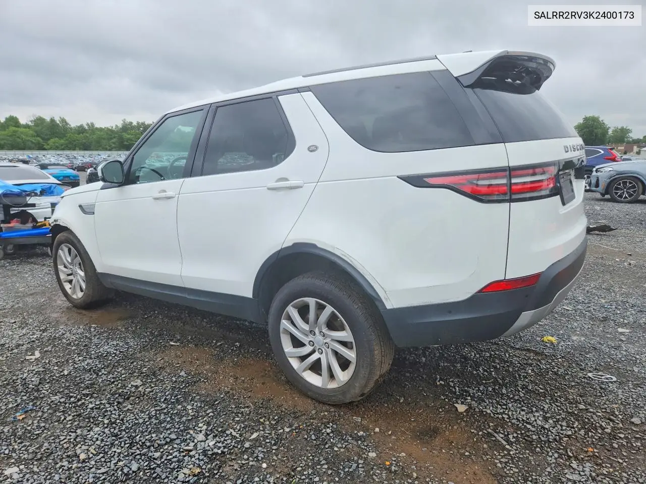 2019 Land Rover Discovery Hse VIN: SALRR2RV3K2400173 Lot: 59304926