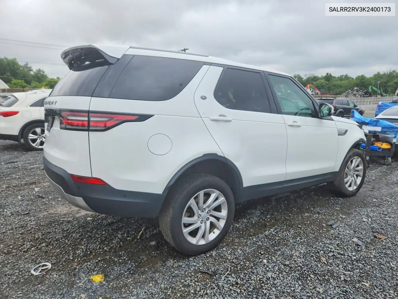 2019 Land Rover Discovery Hse VIN: SALRR2RV3K2400173 Lot: 59304926