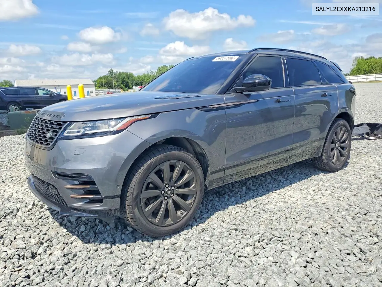 2019 Land Rover Range Rover Velar R-Dynamic Se VIN: SALYL2EXXKA213216 Lot: 59854806