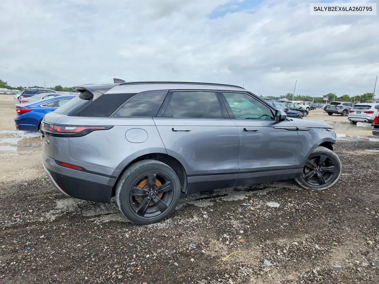2020 Land Rover Range Rover Velar S VIN: SALYB2EX6LA260795 Lot: 51481976