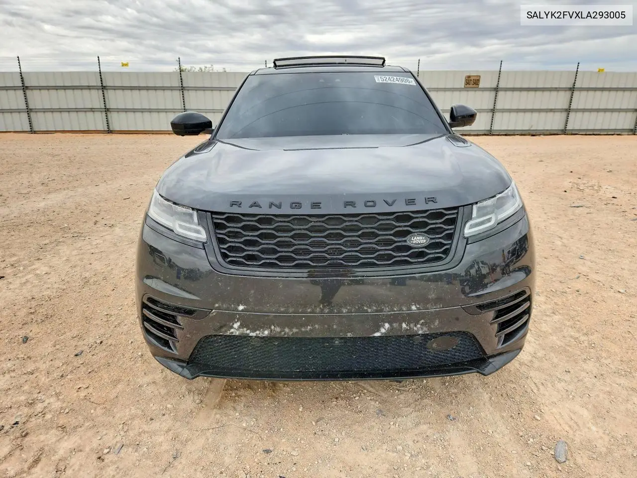 2020 Land Rover Range Rover Velar R-Dynamic S VIN: SALYK2FVXLA293005 Lot: 52424906
