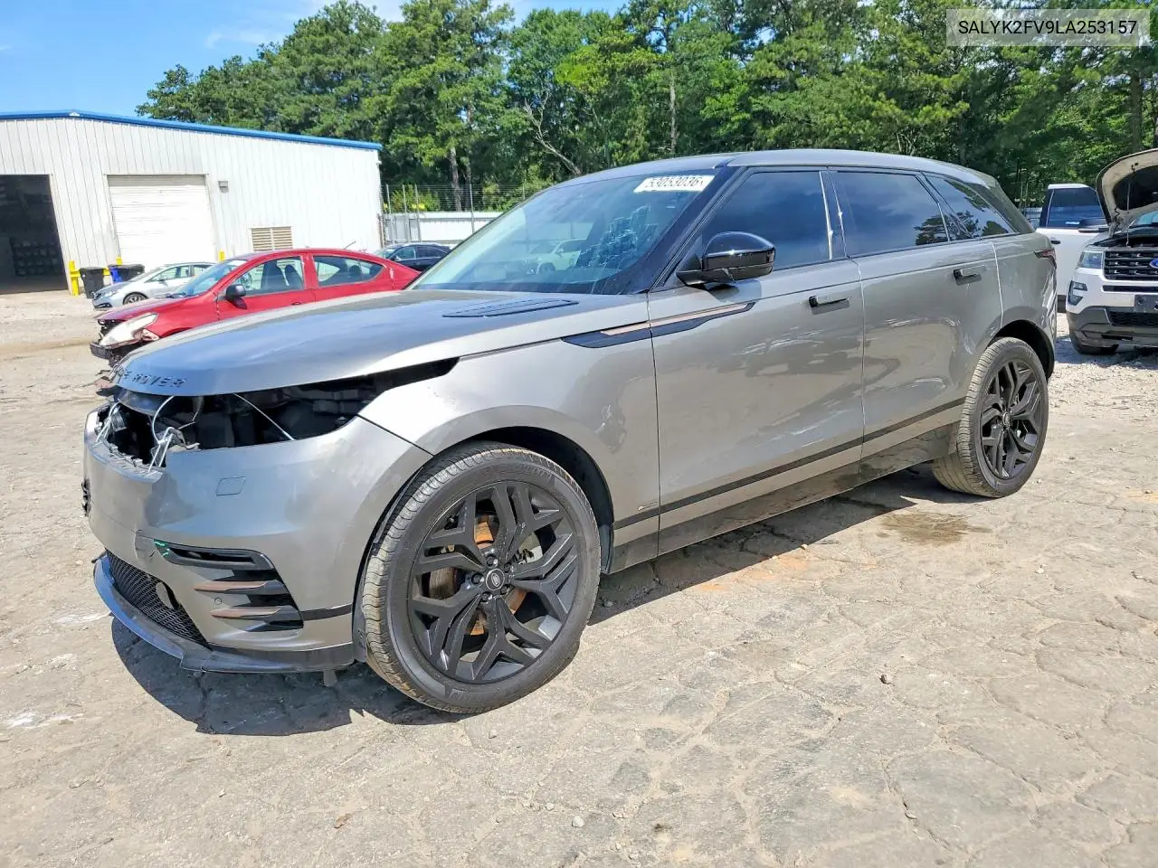 2020 Land Rover Range Rover Velar R-Dynamic S VIN: SALYK2FV9LA253157 Lot: 53053036