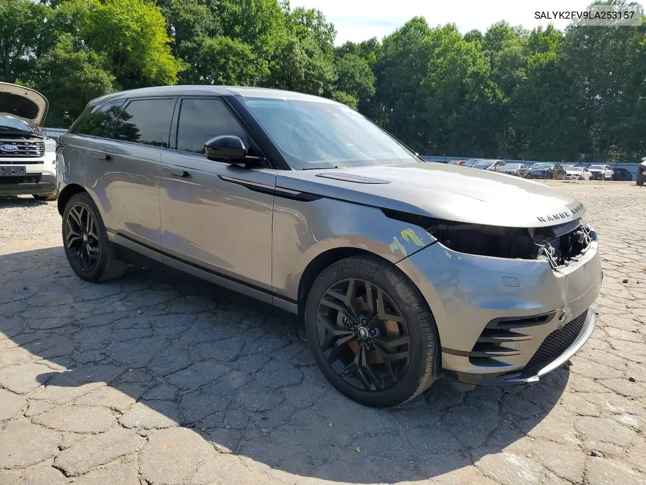 2020 Land Rover Range Rover Velar R-Dynamic S VIN: SALYK2FV9LA253157 Lot: 53053036