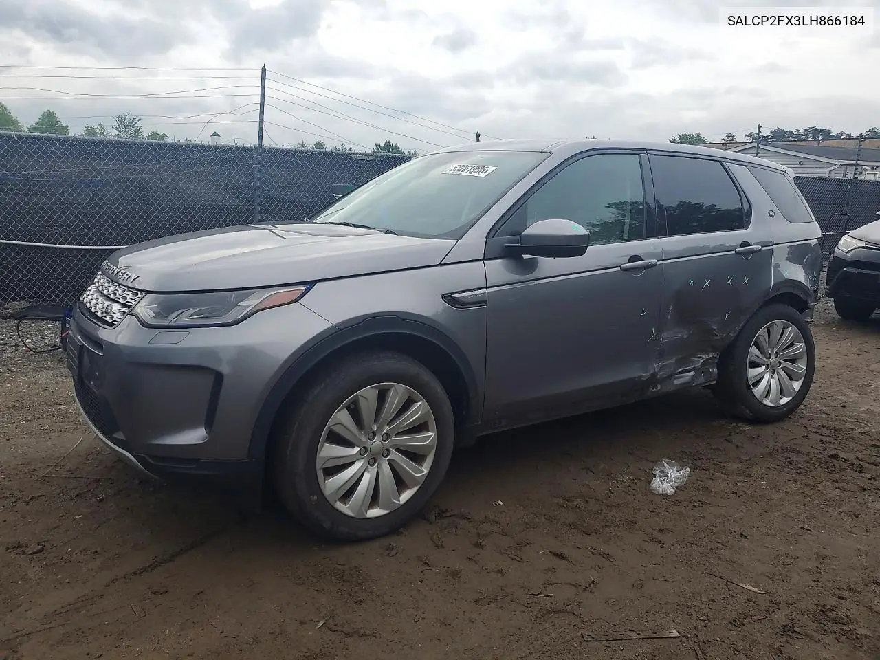 2020 Land Rover Discovery Sport Se VIN: SALCP2FX3LH866184 Lot: 53261996