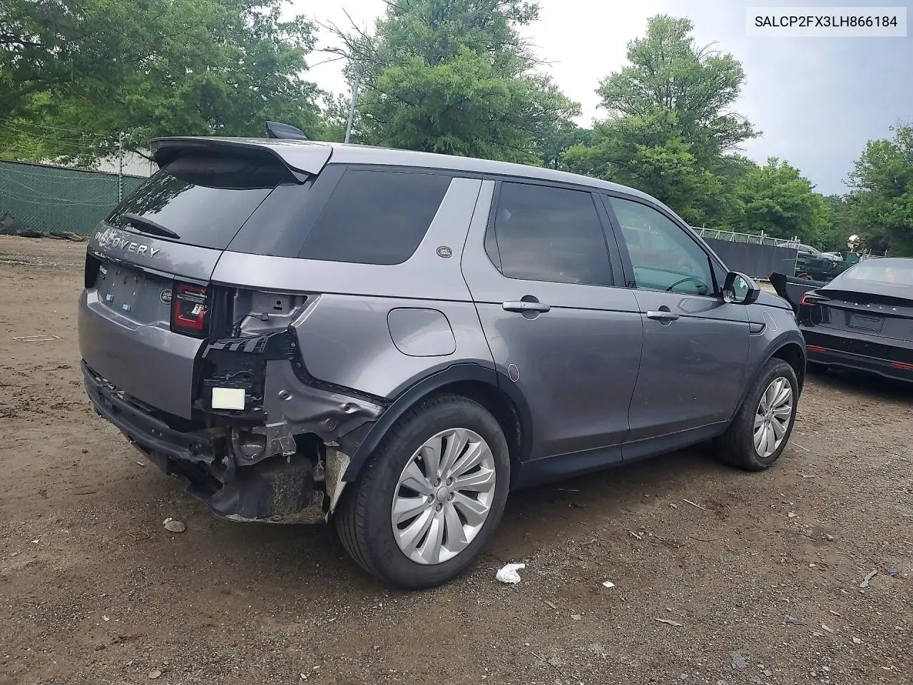 2020 Land Rover Discovery Sport Se VIN: SALCP2FX3LH866184 Lot: 53261996