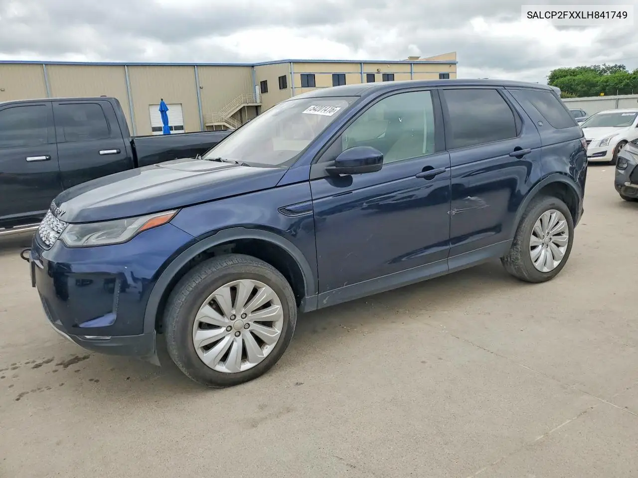 2020 Land Rover Discovery Sport Se VIN: SALCP2FXXLH841749 Lot: 54201416