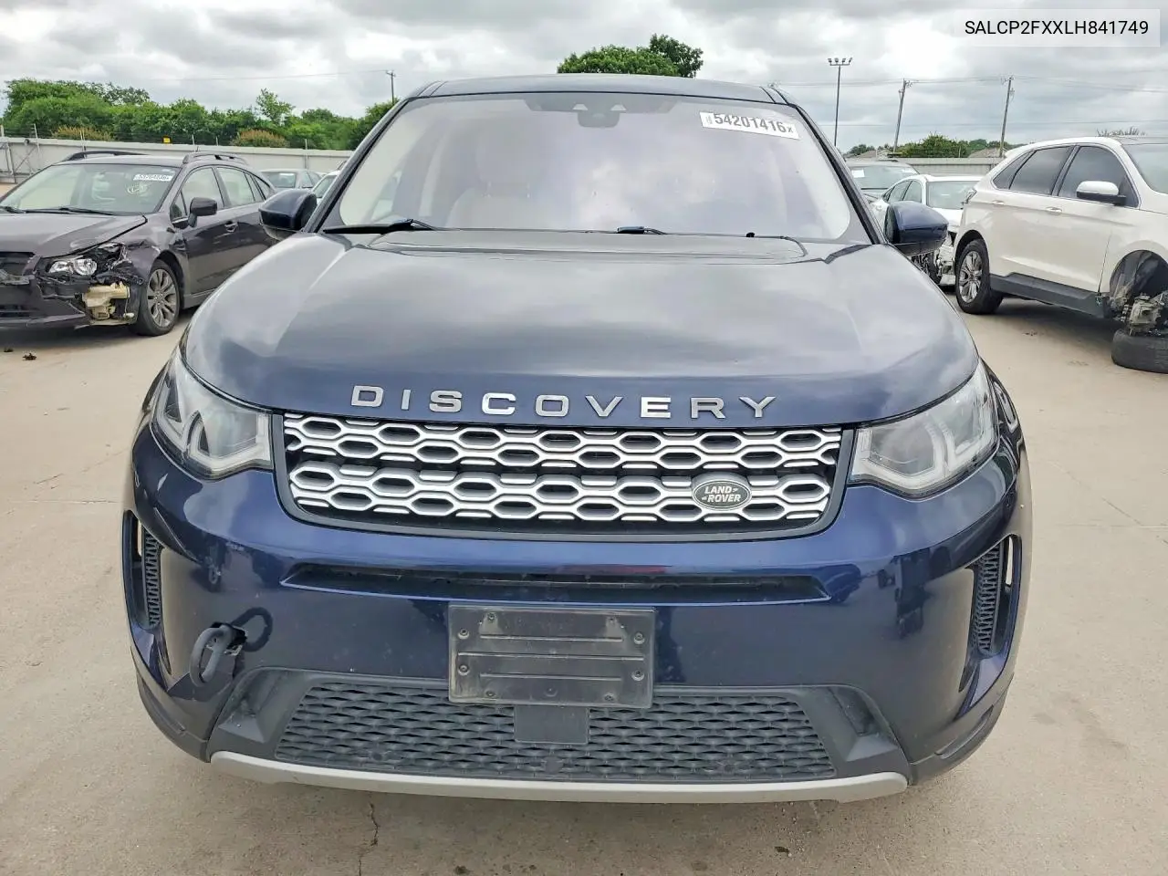 2020 Land Rover Discovery Sport Se VIN: SALCP2FXXLH841749 Lot: 54201416