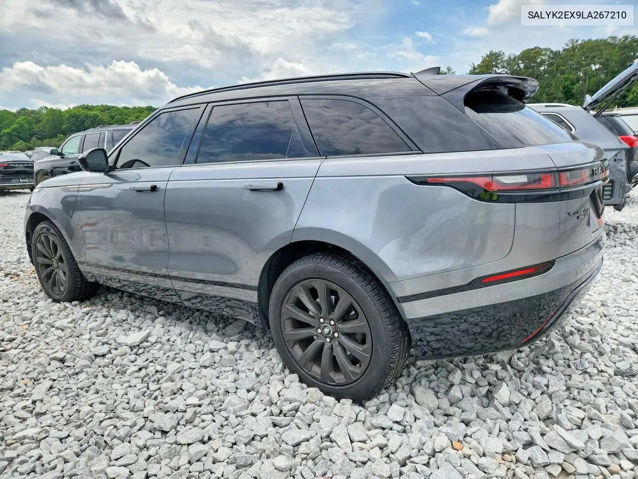 2020 Land Rover Range Rover Velar R-Dynamic S VIN: SALYK2EX9LA267210 Lot: 54520466