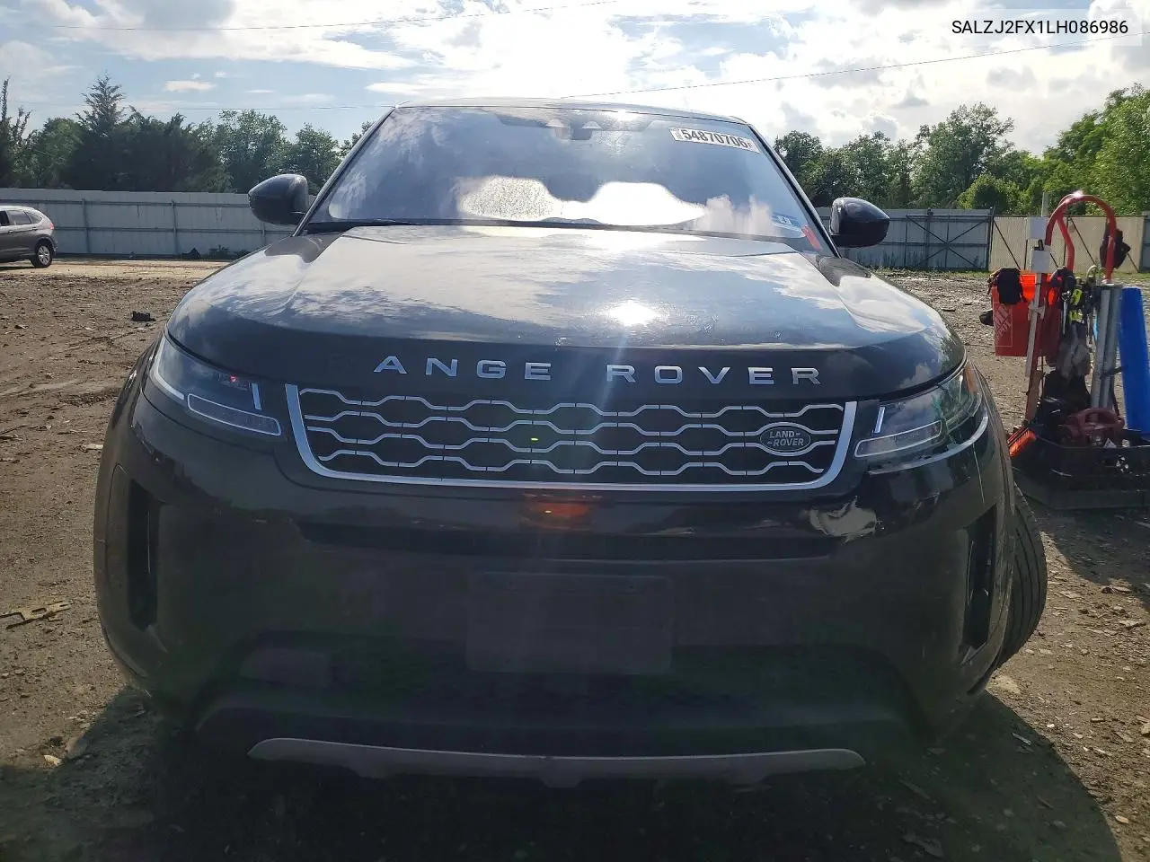 2020 Land Rover Range Rover Evoque S VIN: SALZJ2FX1LH086986 Lot: 54870706